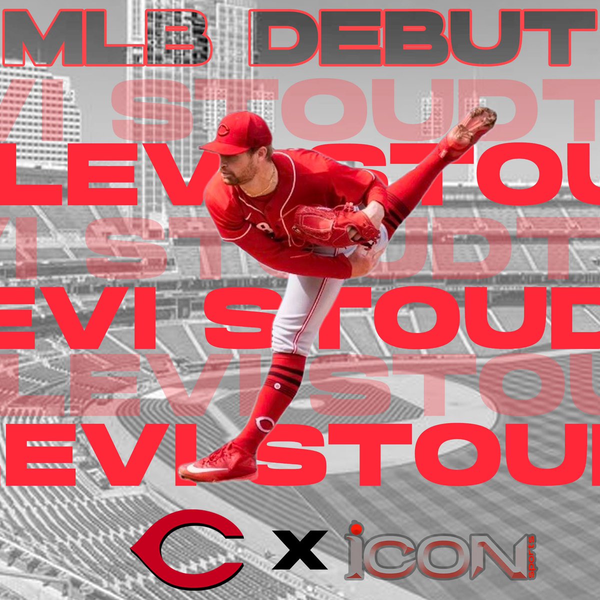 ICON Sports (@iconbaseball) on Twitter photo Welcome to THE SHOW!🔥 <a href="/Lvstoudty/">Levi Stoudt</a> is scheduled to start and make his MLB debut tomorrow! #teamICON #IconFAMILY Welcome to THE SHOW!🔥 <a href="/Lvstoudty/">Levi Stoudt</a> is scheduled to start and make his MLB debut tomorrow! #teamICON #IconFAMILY