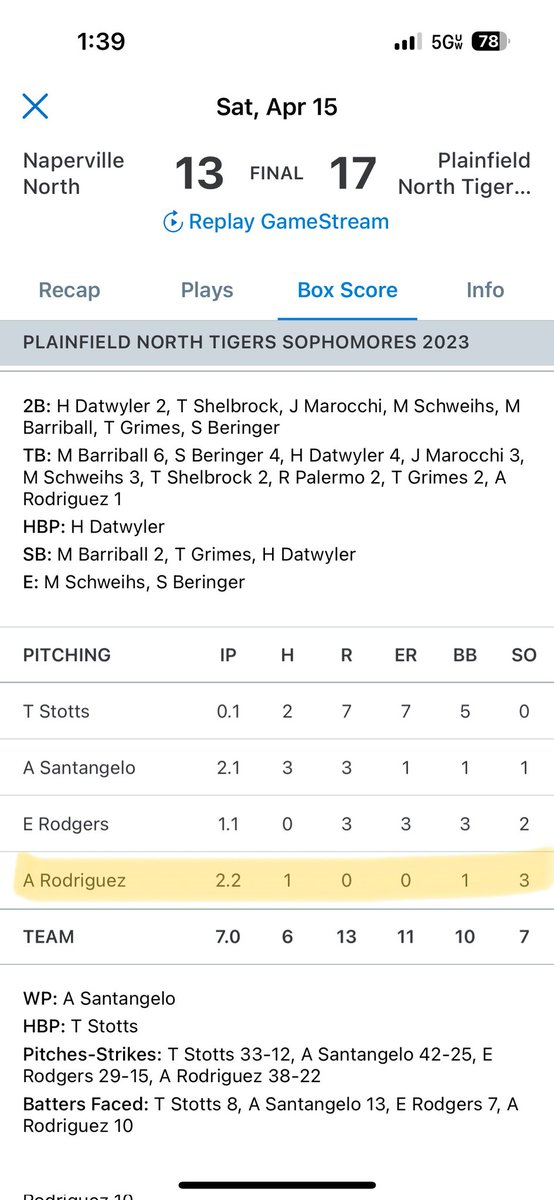 ESP Select Baseball 2025 National tweet media