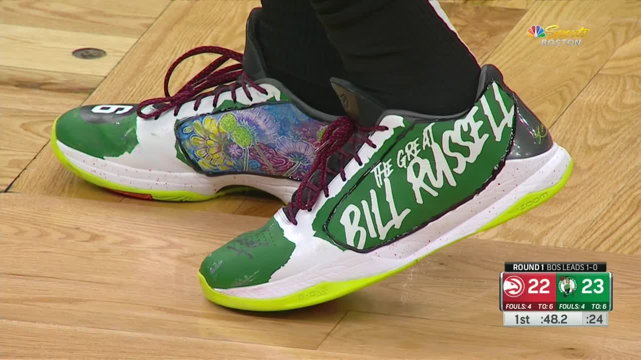 NBA on ESPN on Twitter "Jaylen Brown's shoes tonight 🔥 https//t.co