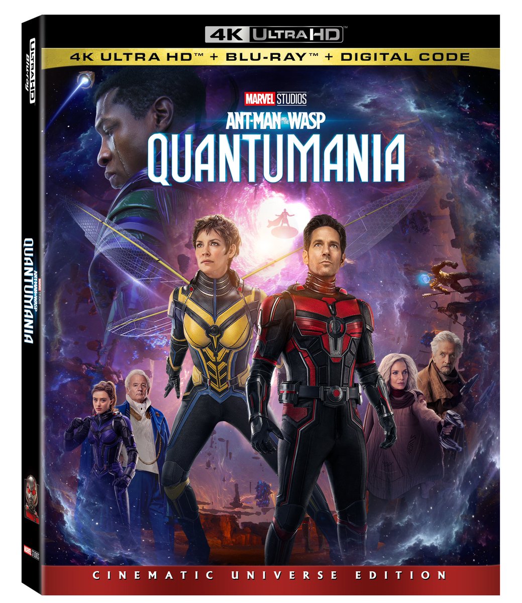 FandomWire's tweet photo. RETWEET and FOLLOW @FandomWire for a chance to win a FREE 4K UHD Blu-ray copy of #AntManAndTheWaspQuantumania! 💿 https://t.co/e1t9xQC4xP
