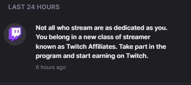 KozySince97's tweet photo. After a 15 hour stream, three months of steady grinding and thanks to @BlockbusterChck for the raid. 
I'm proud to Announce!!  
I've officially hit affiliate!!!!! @Twitch
The Kingdom is growing with unbelievable support from everybody. Thank you all!!     
👑WE NOT STOPPING👑 https://t.co/oUBKVDI3K7