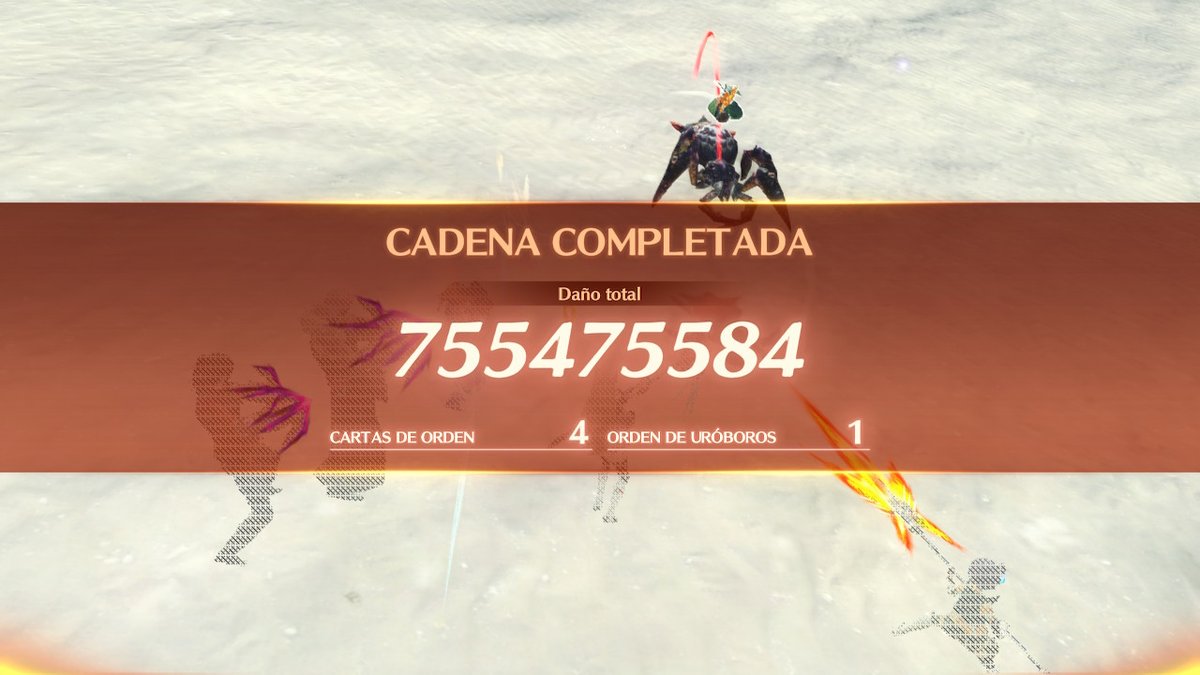 JuanPa11_SSB's tweet photo. Chain attack single target(755 millions) #XenobladeChronicles3 #NintendoSwitch https://t.co/aKfaeIYRnl