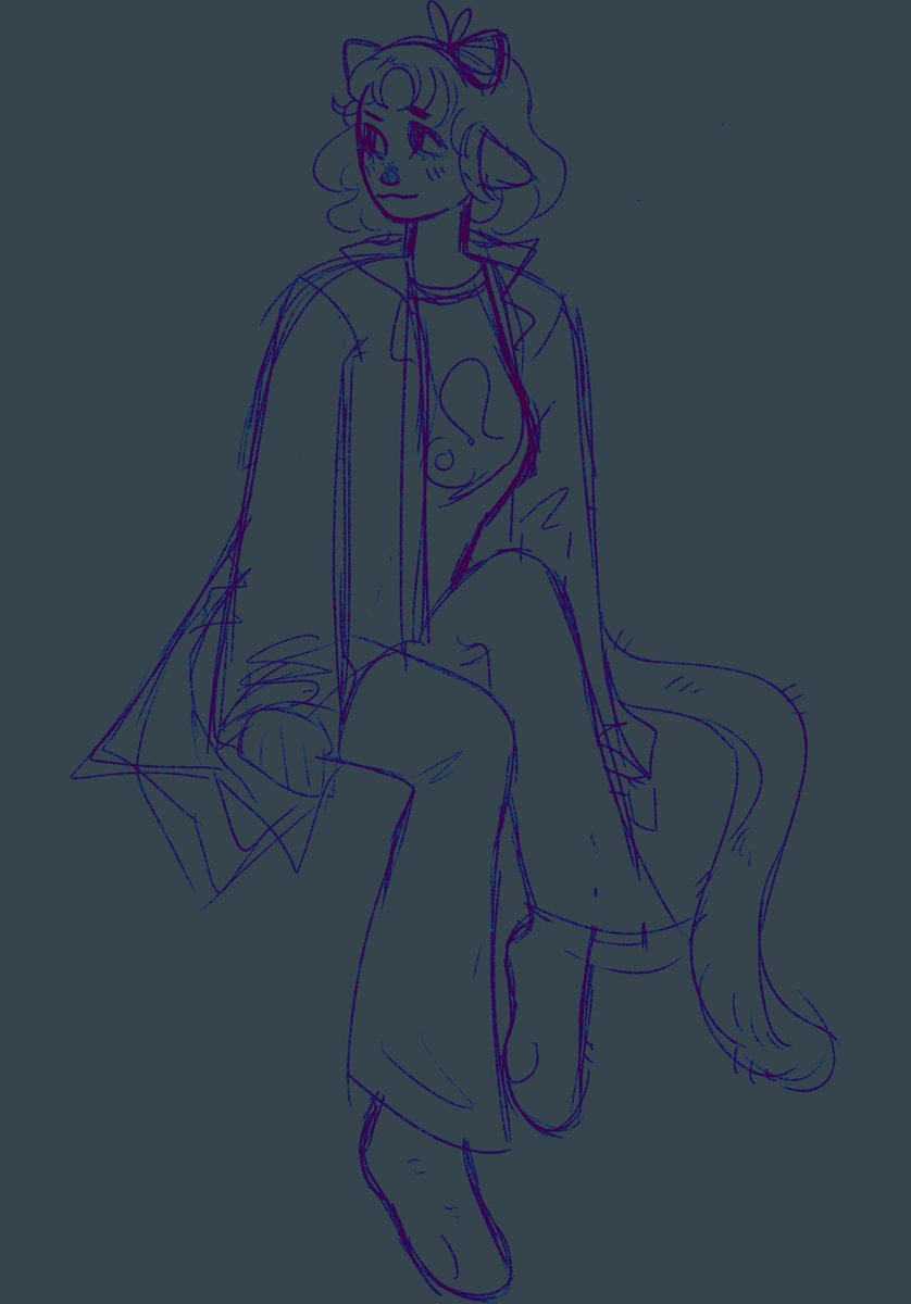 toadnthewhole's tweet photo. WIP… anotha one #art #homestuck #Nepetaleijon #homestuckart #homestuckfanart #fanart #sketch #cartoon https://t.co/sTdecezH4k