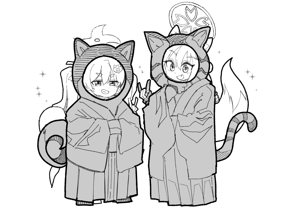 #ブルアカ 
ニンニン 