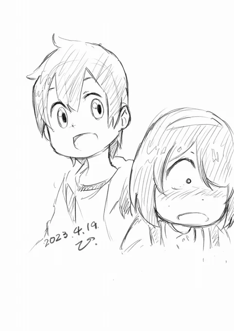 この春始まったアニメでかなりハマってるのが
「#事情を知らない転校生がグイグイくる。」

ピュアな高田君が尊すぎる、とか真っ赤になる西村さんに萌え死にそうとかもあるんだけど、

こういう物の見方、価値観の転換というものがあるのかと高田君の一言一言に衝撃を受けております。

#らくがき 