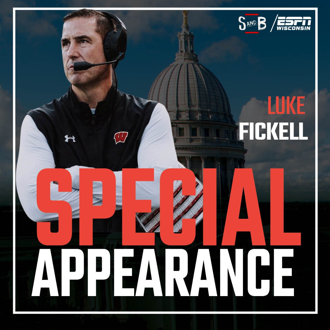 New <a href="/BadgerFootball/">Wisconsin Football</a> Head Coach <a href="/CoachFick/">Luke Fickell</a> is #ScheduledToAppear TODAY at 4:15!

Tune in on 94.5 <a href="/ESPNMilwaukee/">ESPN Milwaukee</a>, 100.5 <a href="/ESPNMadison/">ESPN Madison</a>, 1430 <a href="/ESPNbd/">ESPNBD</a> and streaming live on the <a href="/espn/">ESPN</a> app.