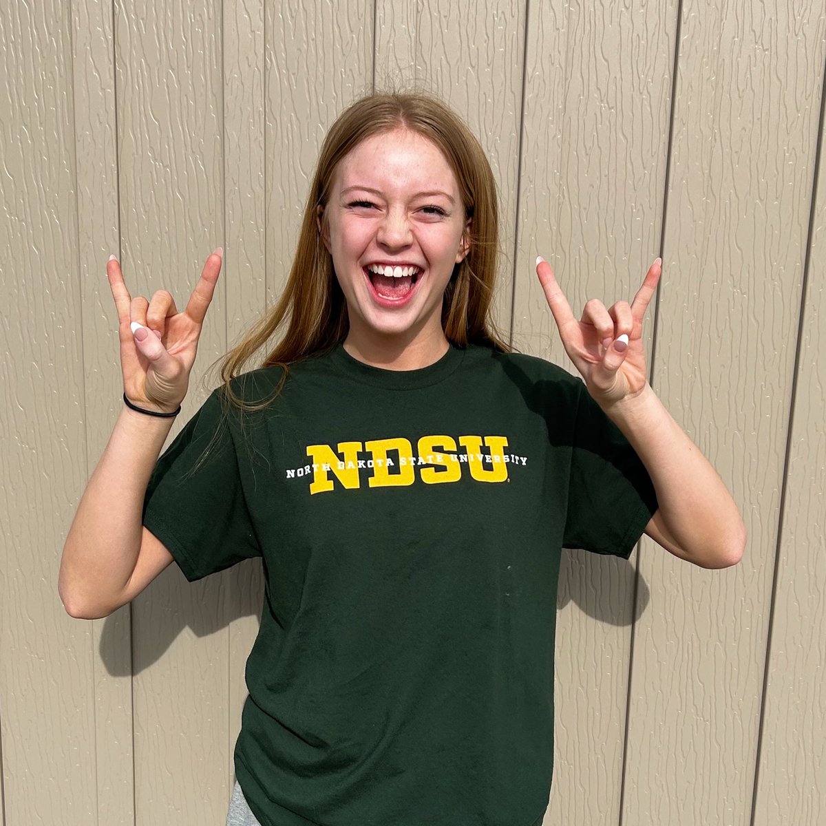 I am thrilled to announce my verbal commitment to further my education and golf career at North Dakota State University! Thank you to my coaches, friends, and family for getting me to this point! I can’t wait to be a Bison! #rollherd 💛💚🤘🏻