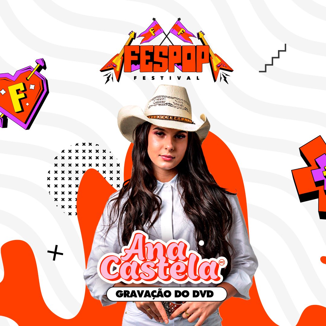 Só a FESPOP FESTIVAL e a ANA CASTELA... JUNTOS! Poderiam fazer você se conectar com uma emoção tão grande assim.

O primeiro DVD da nossa BOIADEIRA está saindo do forno, e o MELHOR, VOCÊ vai fazer parte de tudo isso!

DIA 10 DE MAIO, NA FESPOP FESTIVAL! 🔥