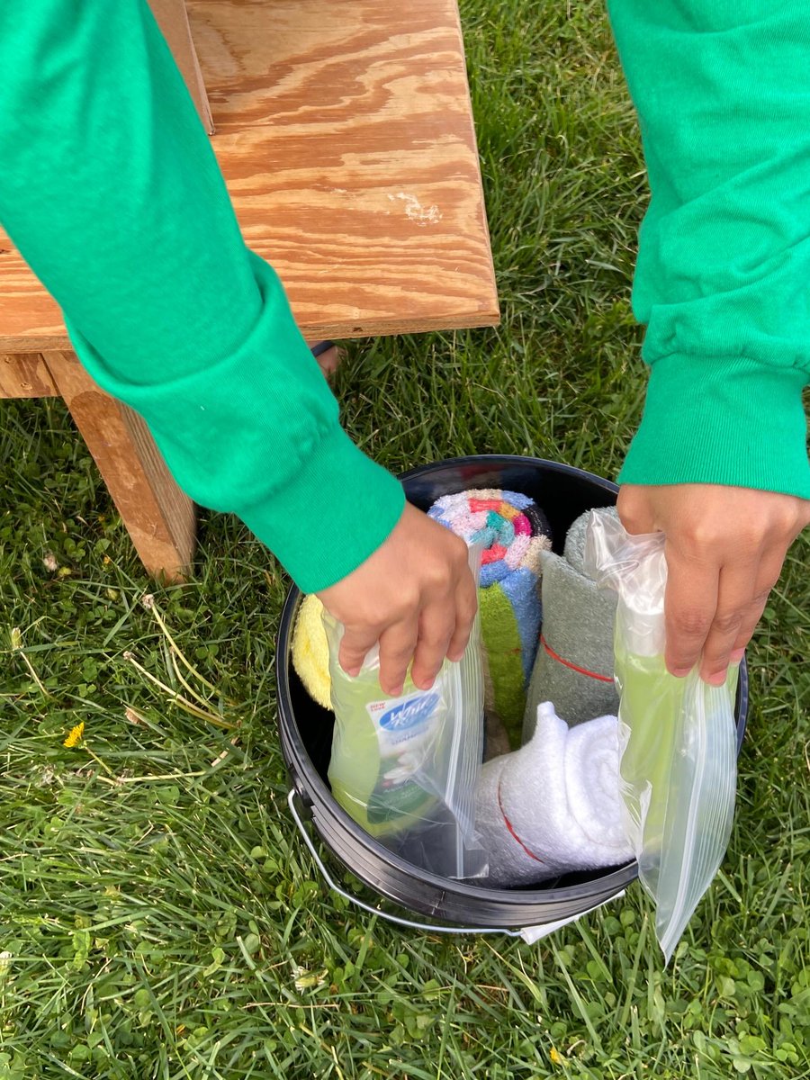 We had a great time at Kids Club this week packing 60 relief kits for Mennonite Central Committee. Many hands made the process go quickly! Thanks to everyone who helped pack a kit or donated funds to purchase supplies.