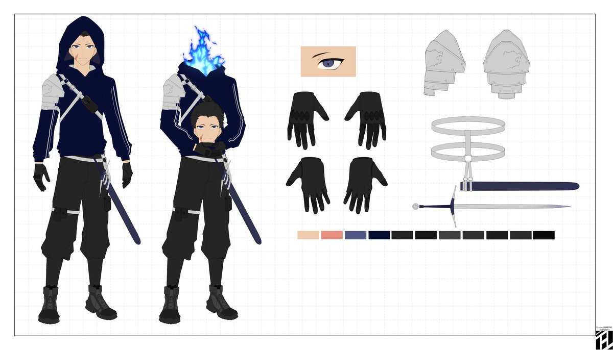 Hey! It's me Jaded, your Ex-Tank soon to be Dullahan and I am exited to show you guys the new design &amp; ref sheet for my 2.0 model!

Big thanks to <a href="/xianglynx_/">Xiangling</a> for making an awesome design/ref sheet and @Hortus_Lab for taking me as a client.

#VTuber #VTuberuprising #ENVtuber