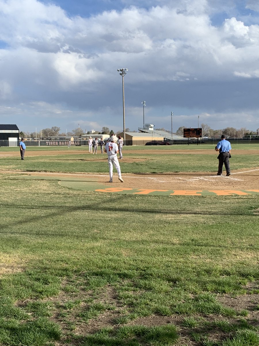 Tigers ride a 6-run 1st inning &amp; a 5-run 5th inning to an 11-1 win over Wellington! Wyatt Buckley with an explosive day at the plate with 2 doubles, a home run, and 4 RBI! Sterling at Brush on Friday at 4pm!