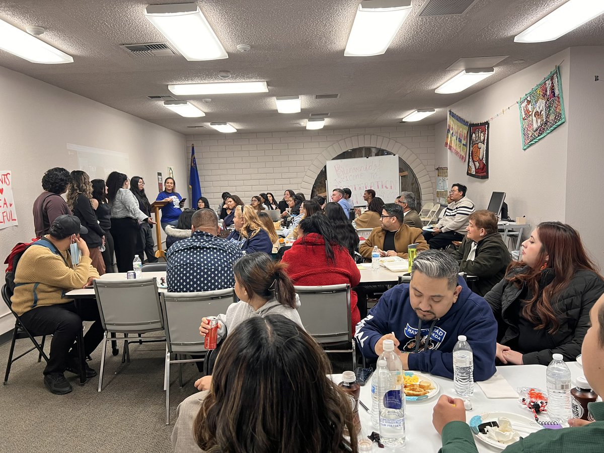 NVImmigrants's tweet photo. This morning we kicked off our Immigrant &amp; Refugee Lobby day at @PLANevada’s office with breakfast &amp; lobby training! https://t.co/zi2zC8Iywb