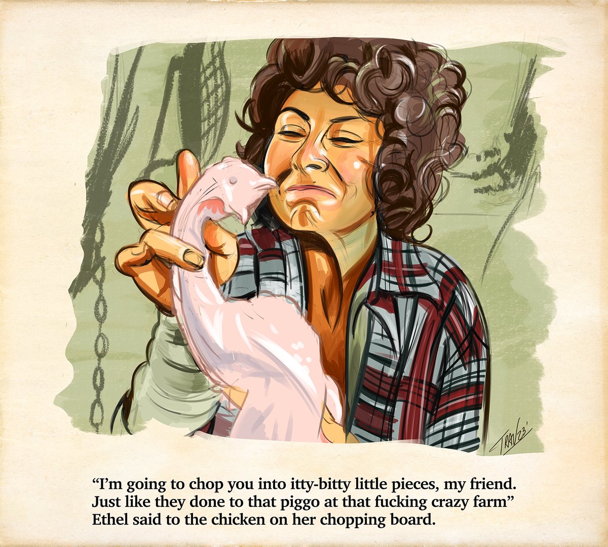 ibtrav's tweet photo. This page from the Friday the 13th: A New Beginning children's book is dedicated to Carol Locatell, who stole the show as "Ethel".
Was so sad to hear of her passing today. :(
#RIPCarol https://t.co/yo6H78dwjW