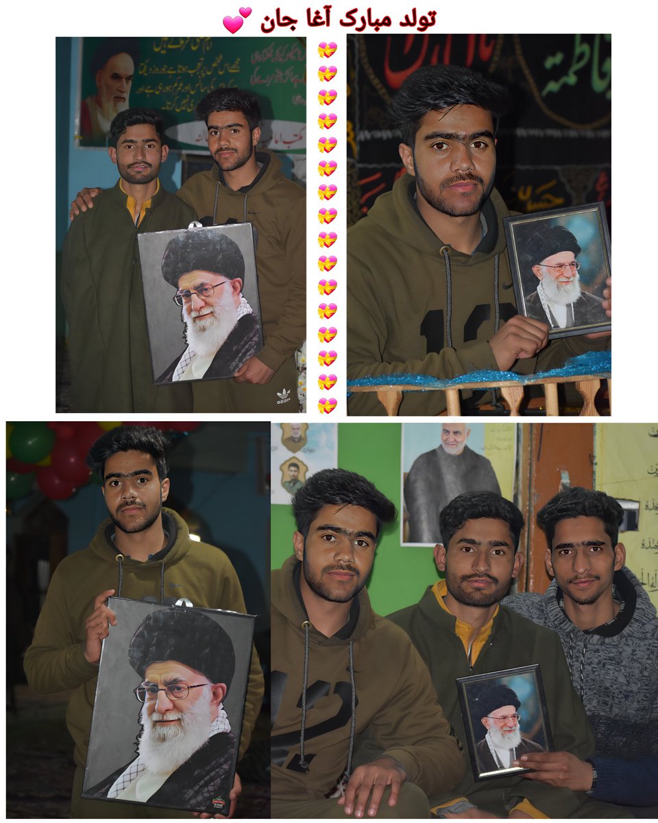 WasuClicks's tweet photo. تولد مبارک آغا جان 💝💕💝
#Ali #Hosseini #khamenei_ir
@khamenei_ir https://t.co/BskseWlWHb