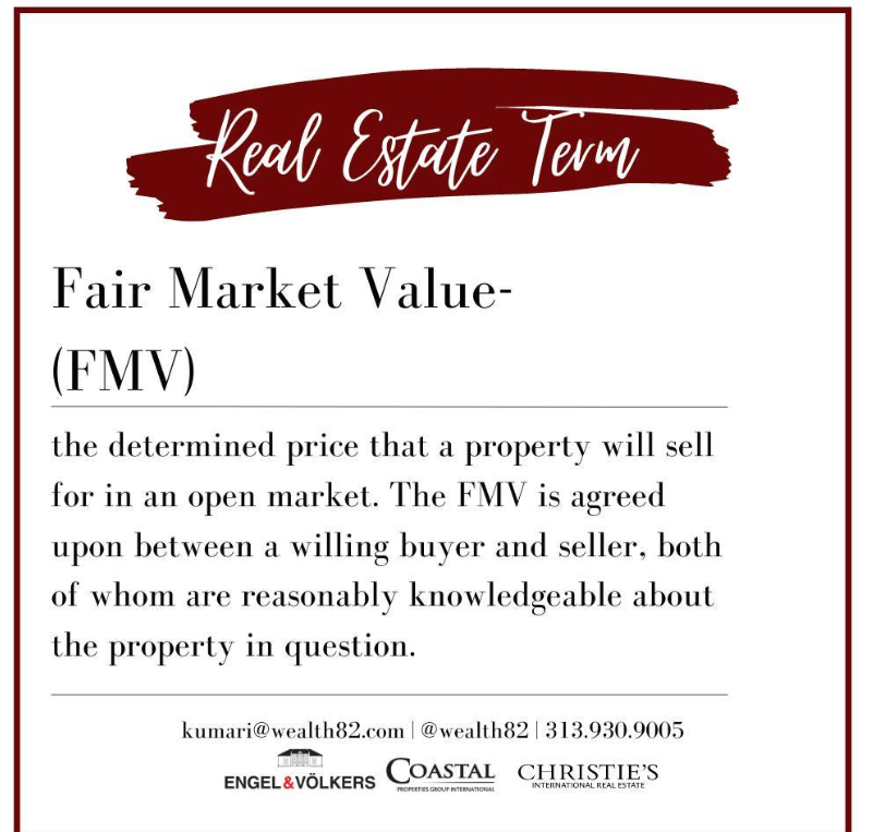 What is Fair Market Value? 🤔 #realestate #realestateterminology #realestate101 ⁣
⁣