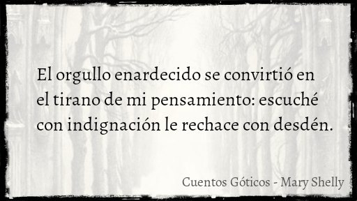Dekalgandar's tweet photo. Cuentos Góticos - Mary Shelly
#libro #book #frases #quotes #lectura   #literatura #Cuentos #Gotico #deak https://t.co/7GgjJk7HB6