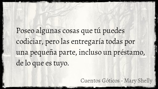 Dekalgandar's tweet photo. Cuentos Góticos - Mary Shelly
#libro #book #frases #quotes #lectura   #literatura #Cuentos #Gotico #deak https://t.co/paMWqc1RsC