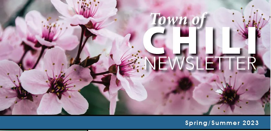 ChiliRecreation's tweet photo. New season, new programs with CR! Town Newsletters will be in resident mailboxes soon. In the meantime, visit the digital version &amp; register for programs online!

Town Newsletter > https://t.co/Ytx7KgBhaz 
Online Registration > https://t.co/IYH9PKsSD5 https://t.co/6TQHnd565O