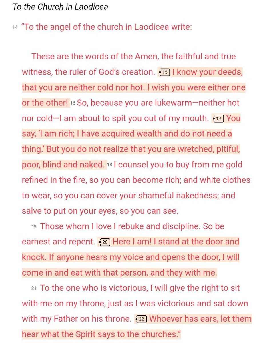 JesusIsLord_R's tweet photo. What have you learnt from the ongoing letter to the church in Laodicea? 

For it is better that you suffer [unjustly] for doing what is right, if that should be God’s will, than [to suffer justly] for doing wrong.
1 Peter 3:17

Are you still on fire for JESUS?
#PrepareTheWay https://t.co/pdD9chCSLE