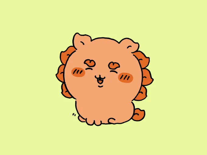 …ニコッ 