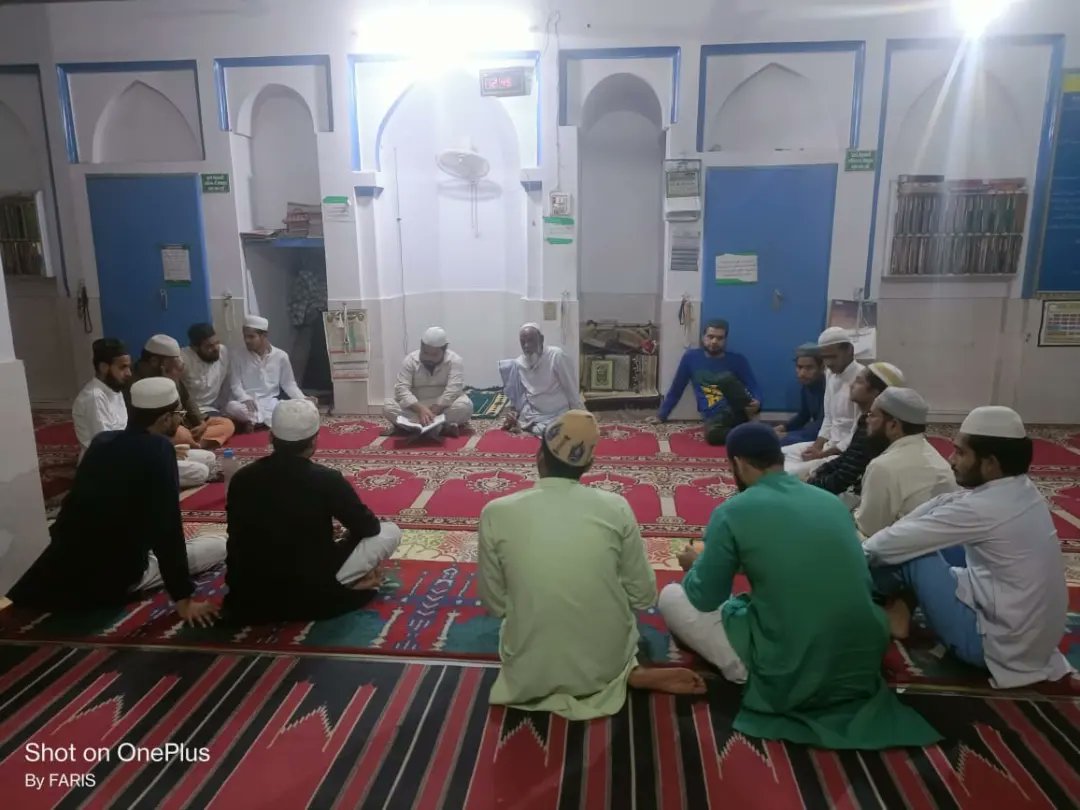 Shahjahanp75050's tweet photo. Today,Shahjahanpur unit organized Qayam ul Lail program at Muhammadi Masjid, Jhanda with reference to Ramadhan Campaign.
#Ramadan2023 #RamadanKareem #RamadanCampaign #Islam #Muslim #Quran #Life #SIOofIndia #SIOUPWest #SIOShahjahanpur https://t.co/oGaJub8En8