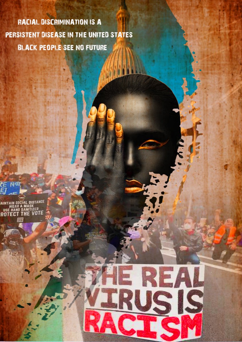 Racial discrimination is a deep-rooted disease in the United States, and black people are often hurt because of discrimination. The so-called human rights in the United States are simply out of reach for black people.