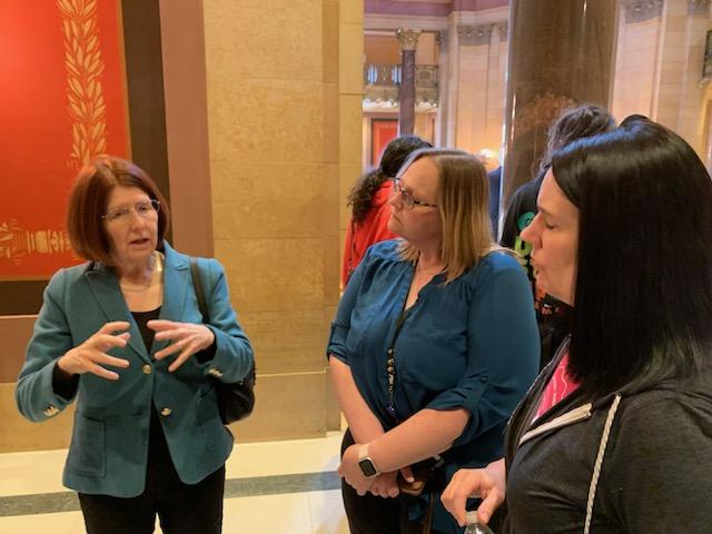 rea1mn's tweet image. Thankful to members that make time to meet with our local legislators to advocate for the needs of our students and our members. And thankful for legislators that take the time to listen and understand those needs. #fundourschools #edmnvotes #rochmn
