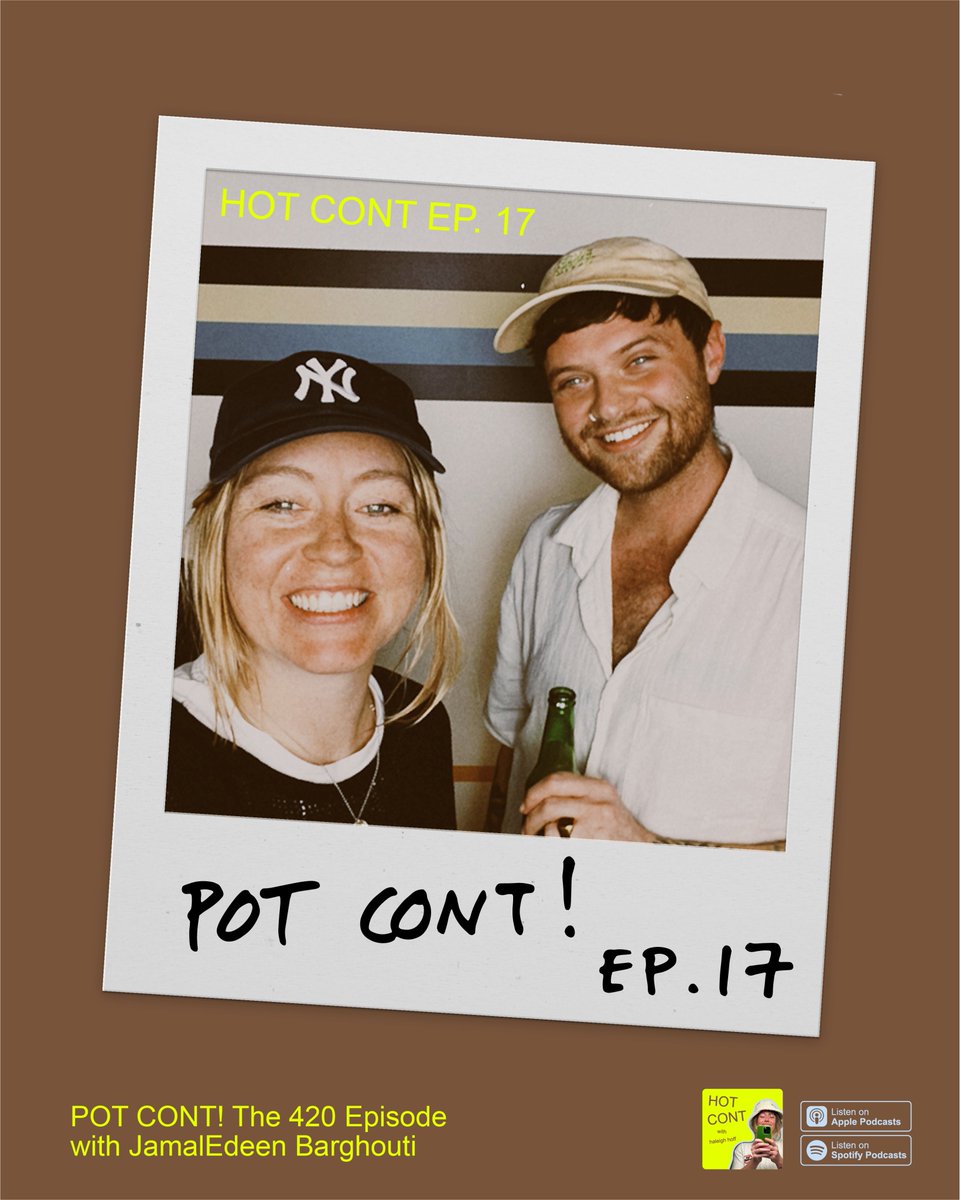 halhofff's tweet photo. Who's ready for a big juicy ep of POT CONT - New 420 ep with my ol' buddy @Truegayicon listen here! https://t.co/zm1U0Y3UX4 https://t.co/7KKC0vUb4w