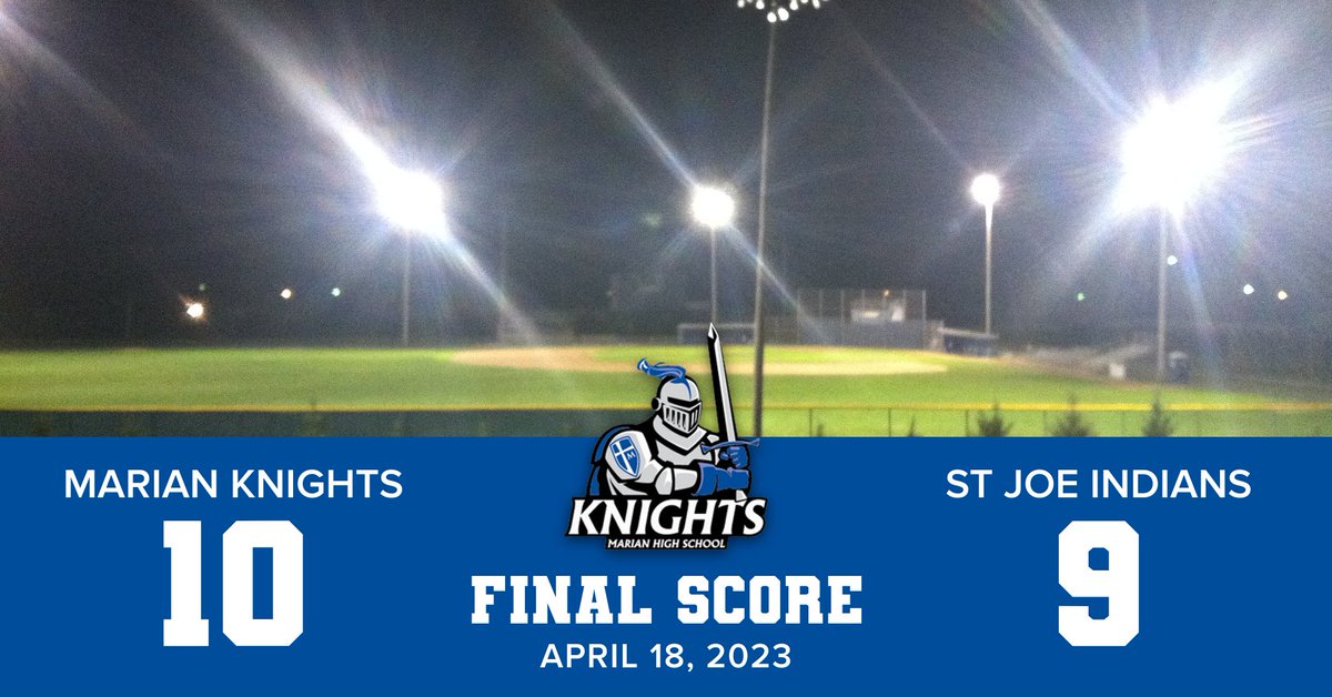 Marian Baseball tweet media
