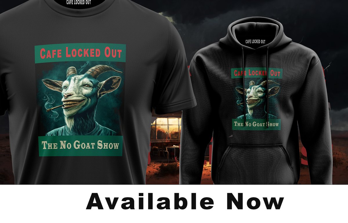 cafelockedout's tweet photo. The New "The No Goat Show " https://t.co/oEccs2tU62 https://t.co/dAXZ8echJ8