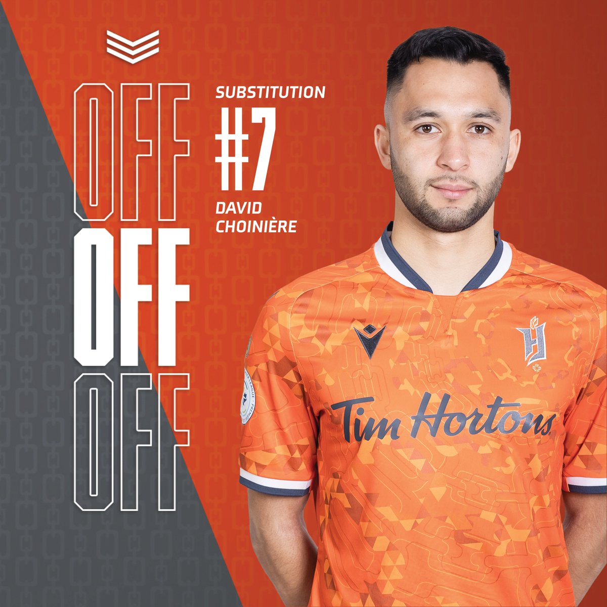 ForgeFCHamilton's tweet photo. Triple Substitution
ON ➡️: Kwasi Poku
OFF ⬅️: David Choinière
⏱ 65' | #ForgeFC 3-0 #FCLaval https://t.co/vpxOeZy4qy