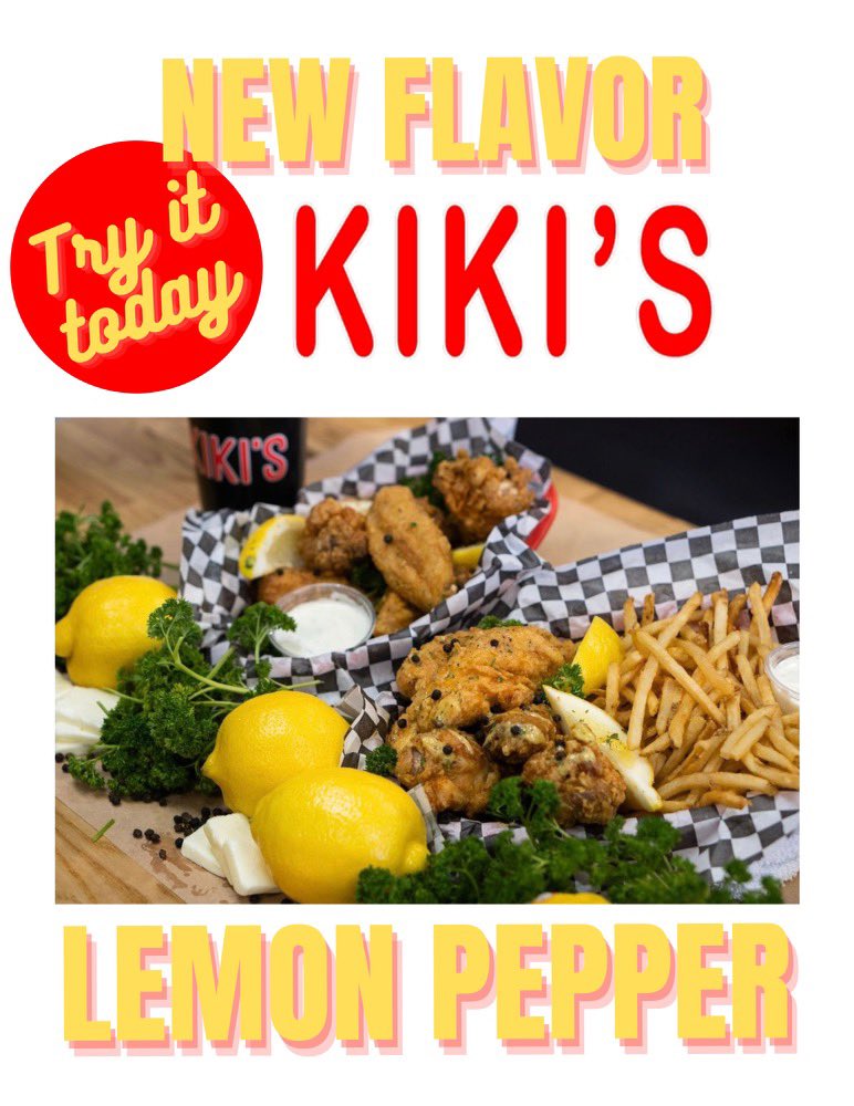KikisCP's tweet photo. It’s HERE! Try it today at Kiki’s Chicken Place! https://t.co/kgIXnRx2qw