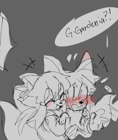 Surprise attack! #TailsTheFox #Oc #sonic_oc #gardneiathefox #sonicfanart