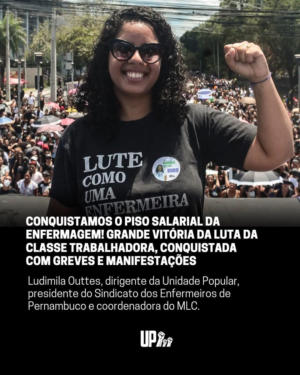 UP80BR's tweet photo. Depois de uma grande luta nacional, com inúmeras greves e manifestações, os profissionais de enfermagem conquistaram a destinação de recursos ao Piso Salarial da categoria, enfim assinado pelo presidente Lula 👇🏿🧶 https://t.co/SBpDYoEzW5