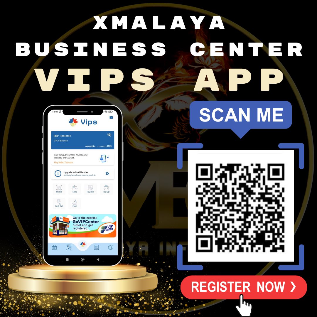skipper_xrp's tweet image. Good news to all Filipino🤩

The @MalayaInfinity XMBC VIPS App is now available. 

You may benefit from using this newly launched app to settle your bills. 

1. Visit the App Store
2. Search for Vips
3. Register and scan the #xMBC QR Code (as shown in the attached photo).

#XRPL