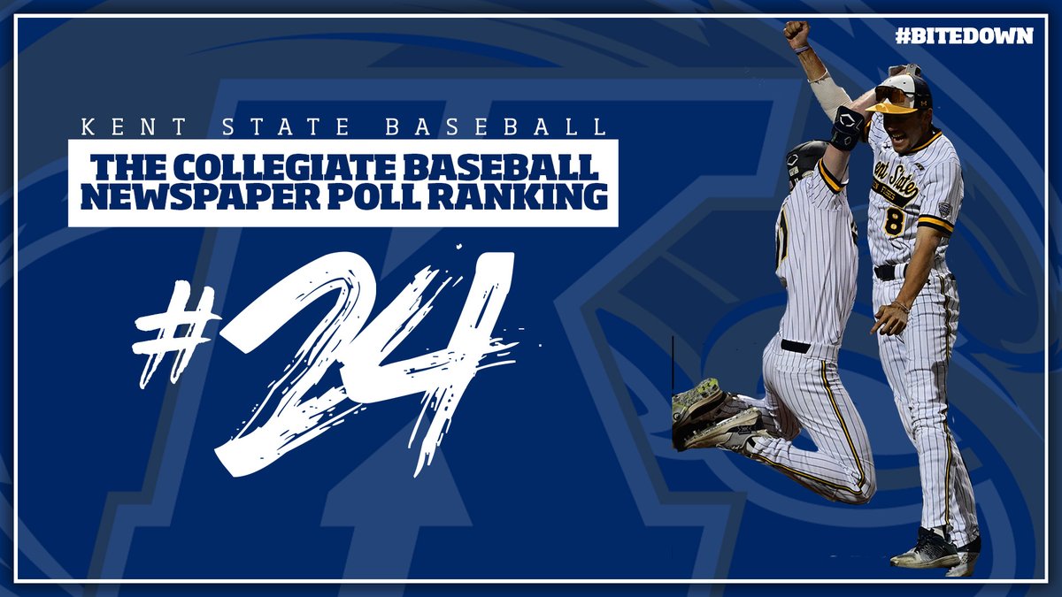 Excited to announce that we have made our 2023 ranking DEBUT! Come check out the freshly ranked #24 Golden Flashes tomorrow afternoon at 3!

#BiteDown