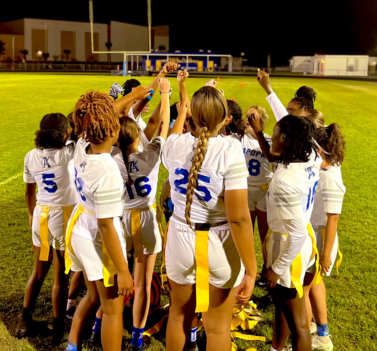 ApopkaFlag's tweet photo. Great Quarterfinal District Win.  Apopka 26-Olympia 6.

See you tomorrow April 19 for the Semifinal District Game.

📍 Celebration High
⏰6:00pm 
🆚Dr. Phillips Panthers. https://t.co/gORdqLXQMm