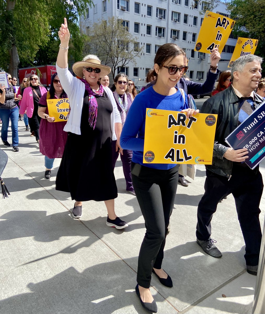QuirkSilvaCA's tweet photo. Art is an amazing way to give our communities a vital voice; fostering empathy and inspiring civic engagement. It was wonderful to meet with the many advocates during #accm2023, thanks to @CAfortheArts for organizing today's Advocacy Day! #CAisCreative https://t.co/cdaW6vXFLp