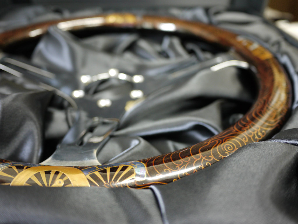 Makie Steering Wheel Cart Wheels in Stream – WISE platform.wise.art/product/makie-…