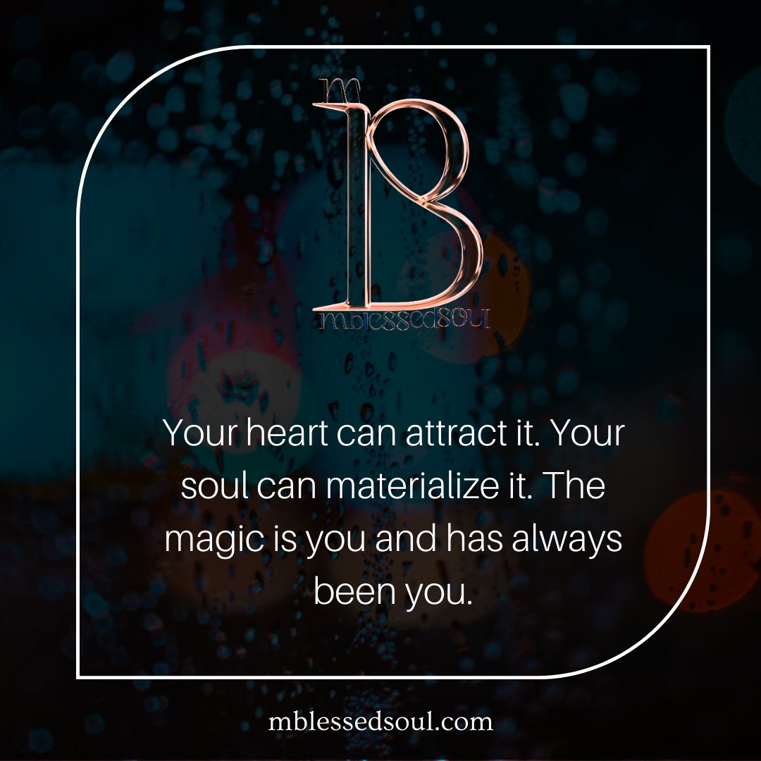 palakpancholi5's tweet photo. Your heart can attract it. Your soul can materialize it. The magic is you and has always been you.
.
.
#youareamagic #believeinyourself #youcandoit #keepgoingforward #keepgoingstronger #mblessedsoul #strongsoul https://t.co/EMLb9a5IUL
