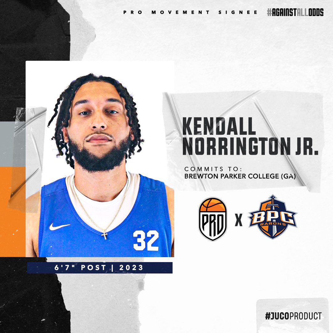 PRO_Movement1's tweet photo. 🚨COMMIT ALERT🚨

‘23 @JrKendall21norr has committed to @BrewtonParker ❗️

Congratulations Kendall💯

📌@BPC_MBK

READ STORY🔥⤵️
https://t.co/QNLD1z9Pxe

Join The #PRO Family, Get Your Offer⬇️
https://t.co/jewKWsaH8q

✅94% Success Rate
✅200+ Student-Athlete Placements

#Elevate https://t.co/yLkcZsGfE0