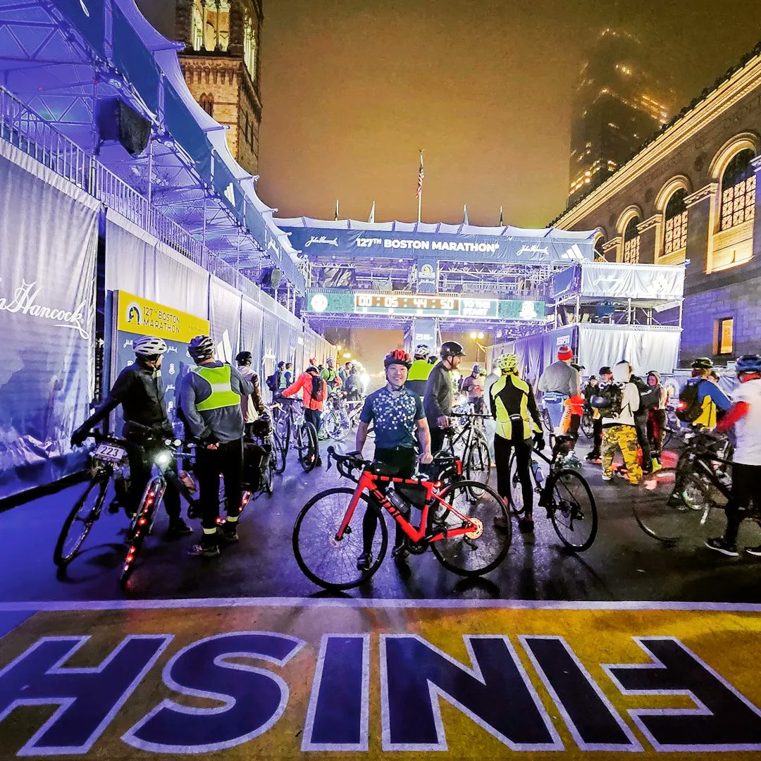 ReinerSee's tweet photo. Crossing that finish line is the ultimate goal #bikelife #ride_bmc #bostonmarathon #bikeride https://t.co/ZUzm7Ac6JC