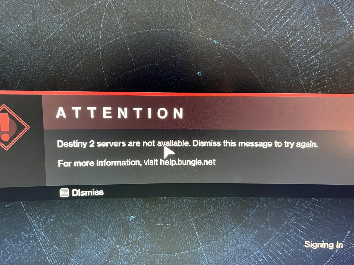 rolunnd's tweet photo. @BungieHelp going on 3 days of not being able to get on servers. Battleye started acting weird and blocking random sys32 files and now randomly I can’t login https://t.co/RU3XyBwGEZ