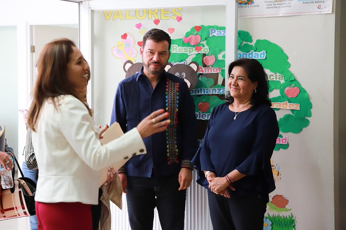 difhgo's tweet photo. Continuando con las acciones de la #DIFHReuniónRegional1 la presidenta del Patronato del Sistema #DIFH, Edda Vite visitó al personal del #PAMAR, #CAIC y #UBR, ubicados en #TulaDeAllende... https://t.co/HBun70mVwa