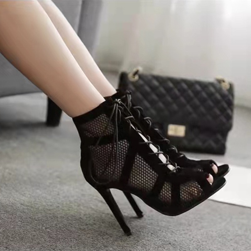 DkKossay's tweet photo. Sexy Women Lace Up Mesh Summer Sandals Peep Toe Ladies Stiletto Thin High Heels Fashion Top Jazz Dance Shoe Party Ballroom Boots😍
Link: https://t.co/kU3mpnRj5K

 #womenshoes #style #womenstyle #shoesaddict #womenswear #womensfashion #shoeslovers #womenfashion #shoesoftheday https://t.co/EHhYnknklr