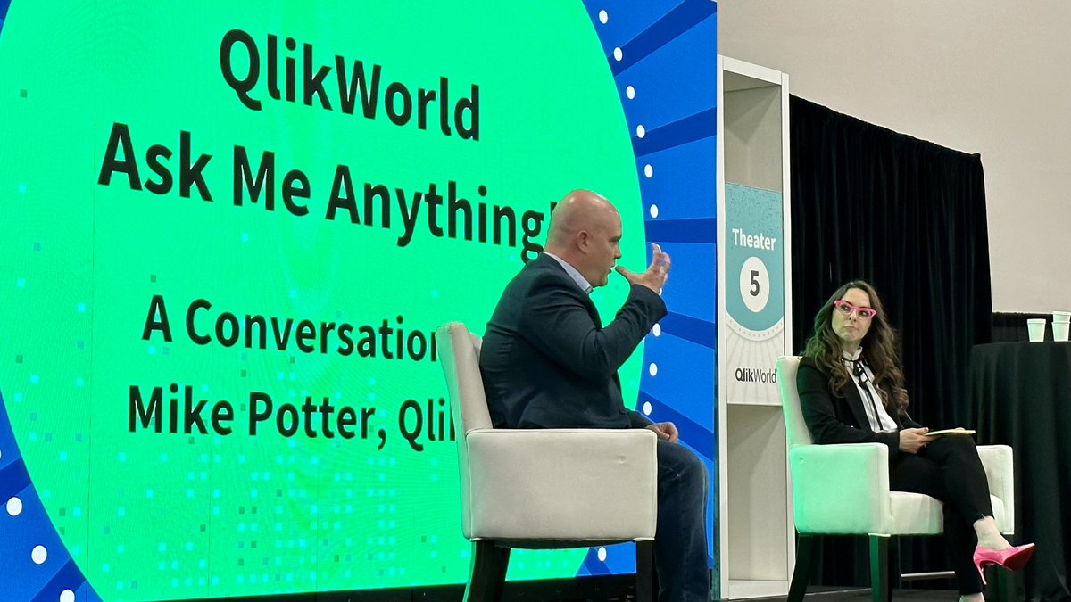 marissvilans's tweet photo. Great Q&amp;A session with Qlik CTO at #QlikWorld - most questions around client managed vs Cloud https://t.co/2Bv4RyRHdt