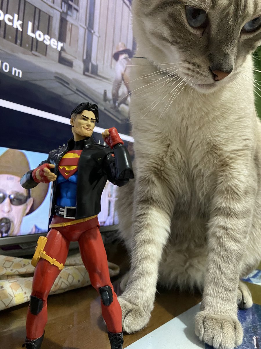 ElAntolo's tweet photo. @mcfarlanetoys this is a great figure!! Superboy was the whole reason I started collecting comics https://t.co/mKKGy5ouSG