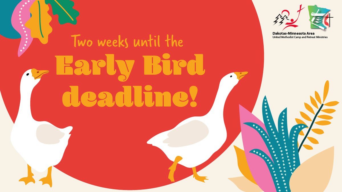 CampMinnesota's tweet photo. In less than 2 weeks the Early Bird registration deadline on April 30th will be here! Visit https://t.co/SjAdZjeyeJ to choose your summer camp adventure and register today to receive $25 credit at the camp store. Camperships available! #campminnesota #earlybird #campisforeveryone https://t.co/nmsrbZmrkd