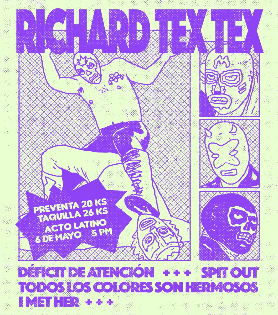 RICHARD TEX TEX DE VUELTA EN LA CAPITAL 

ENTRADAS EN linktr.ee/malaidea