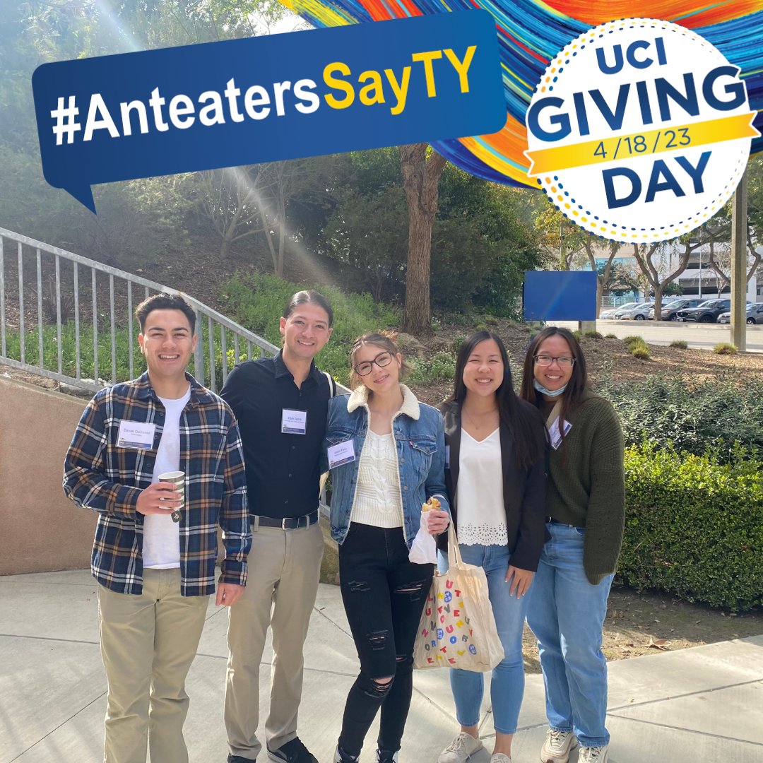 UCISage's tweet photo. Thank you to all the generous donors that have made gifts thus far, we appreciate your positive impact! There is still time to show your support. Whether you make a donation or share our campaign with your network, we are so grateful for your support! 🐜💙💛 https://t.co/qNI5bl46E3